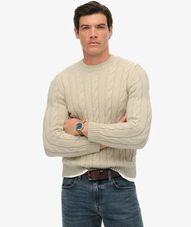 Jacob Cable Knit Jumper