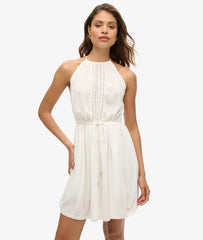 Ibiza Halter Neck Mini Dress