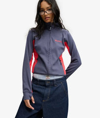 Bench High Neck Contrast Track Top