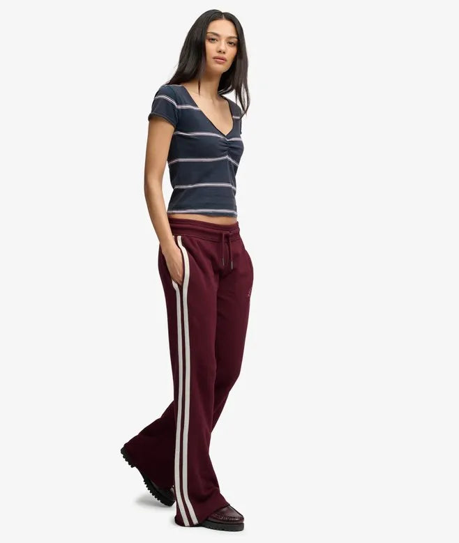 Athletic Essentials Stripe Flare Joggers
