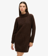 Knitted Roll Neck Jumper Dress