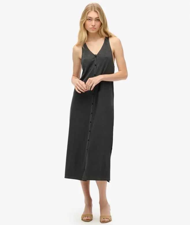 Beach Jersey Midi Dress