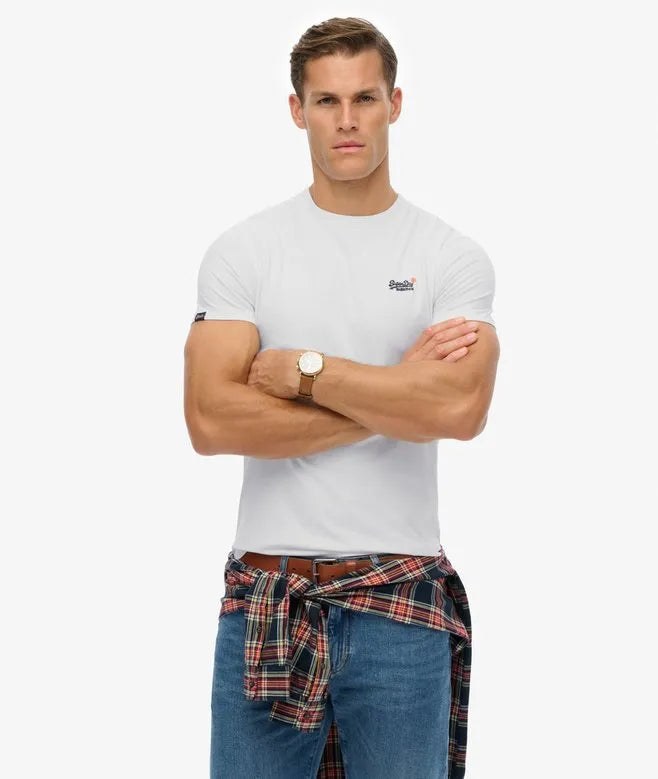 Essential Contrast Embroidered T-Shirt