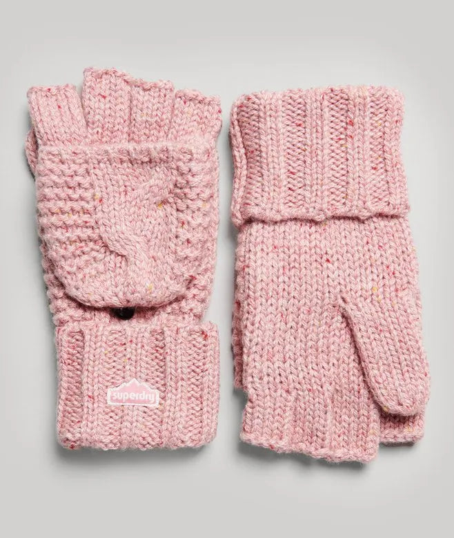 Cable Knit Gloves