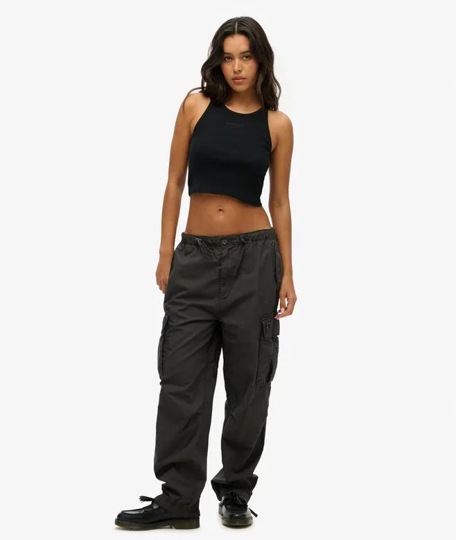 Oversized Baggy Parachute Pants