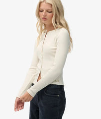 Athletic Essentials Ribbed Cardigan