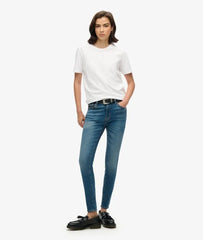 Organic Cotton Vintage Mid Rise Skinny Jeans