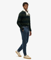 Organic Cotton Vintage Logo Embroidered Joggers