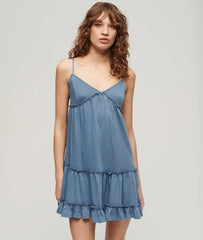 Jersey Tiered Cami Mini Dress