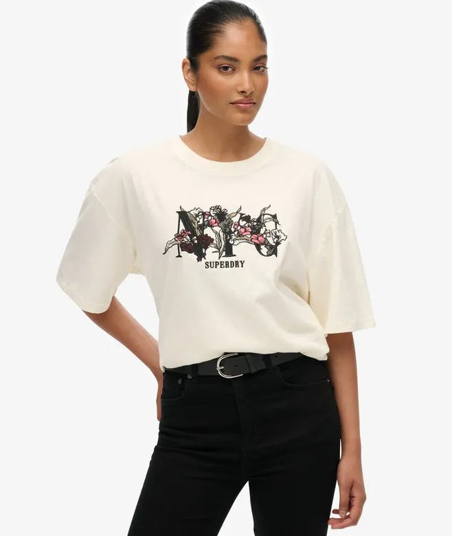 Night Garden Oversized T-Shirt