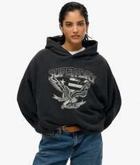 Lo-fi Biker Oversized Hoodie