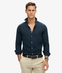 Casual Linen Long Sleeve Shirt