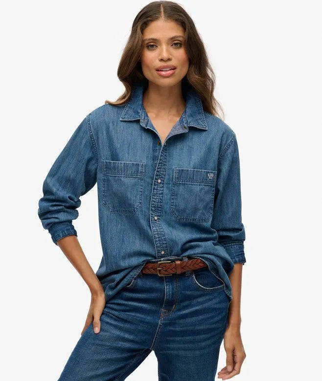 Denim Oversized Shirt