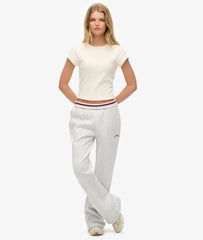 Athletic Essentials Logo Low Rise Flare Jogger