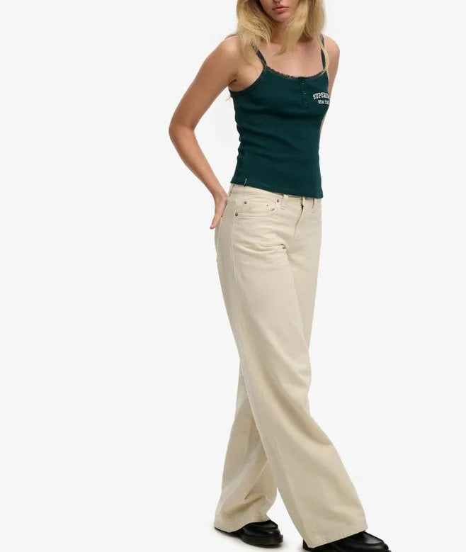 Mid Rise Baggy Pants