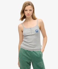 Athletic Essentials Button Down Cami Top