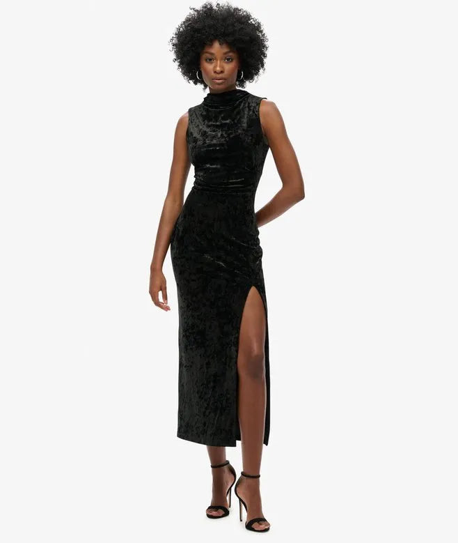 Velvet Maxi Dress