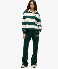 Athletic Essentials Stripe Flare Joggers