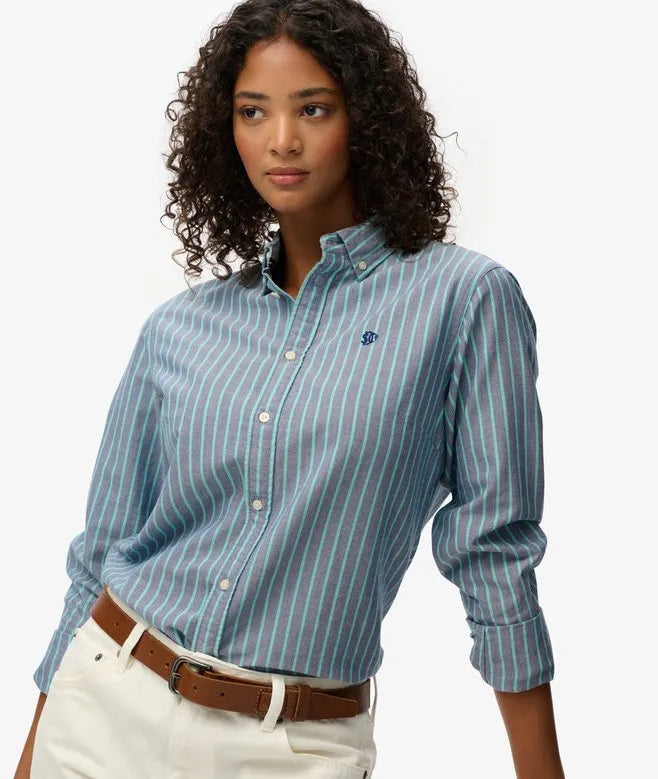 Slim Oxford Button Down Long Sleeve Shirt