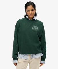 Lo-Fi Outdoor Mono Loose Crew Sweatshirt