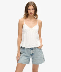 Tiered Jersey Cami Top