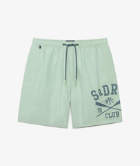 Printed Logo 16-Inch Swim Shorts