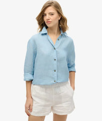 Casual Linen Boyfriend Shirt