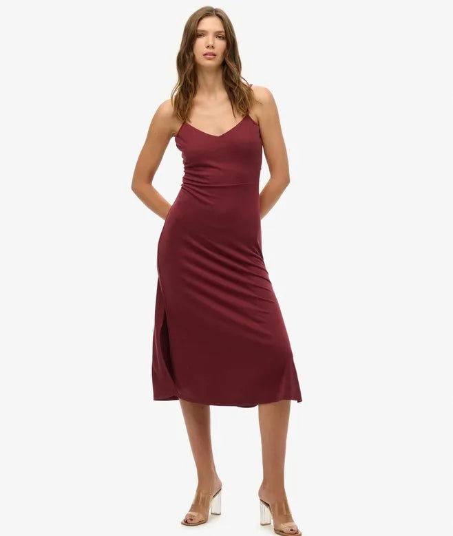 Jersey Open Back Dress