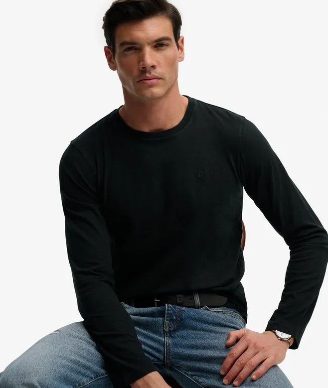 Classic Cotton Linen Long Sleeve Top