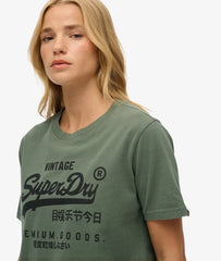 Embellished Vintage Logo Relaxed T-Shirt
