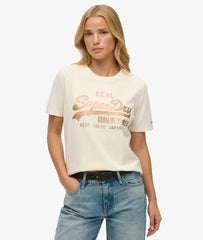 Vintage Logo Metallic T-Shirt