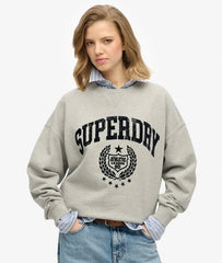 Athletic Relaxed Flock Sweatshirt