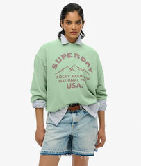 Lo-Fi Outdoor Mono Loose Crew Sweatshirt