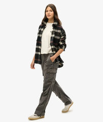 Low Rise Straight Cargo Pants