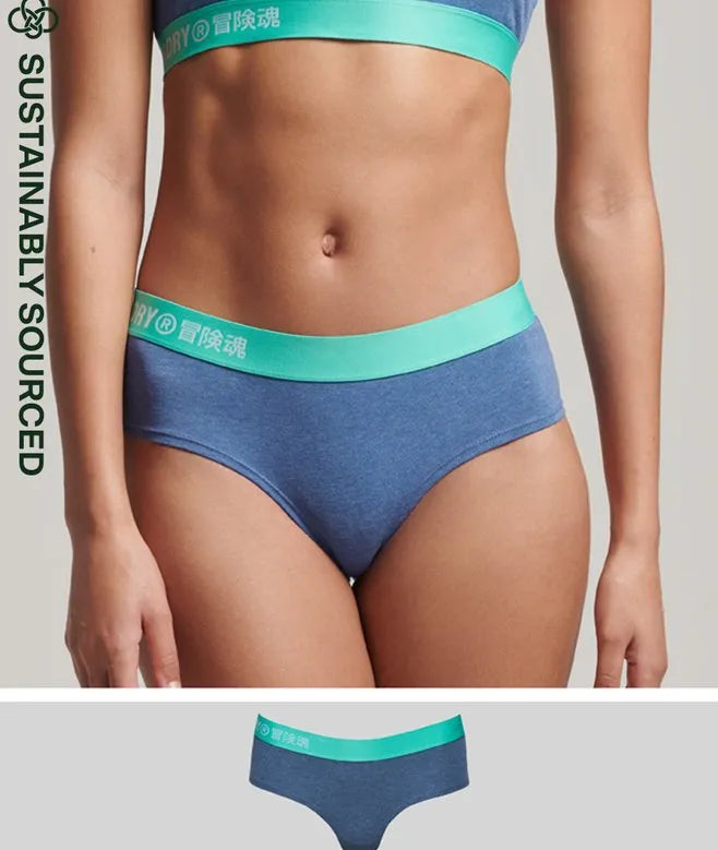 Organic Cotton Offset Logo Hipster Briefs