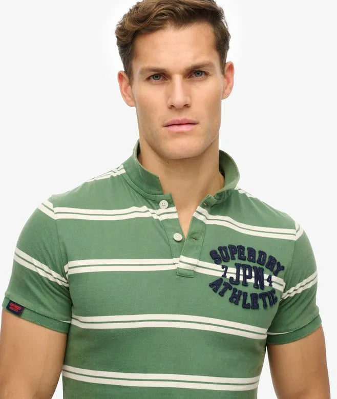 Vintage Athletic Jersey Polo Shirt