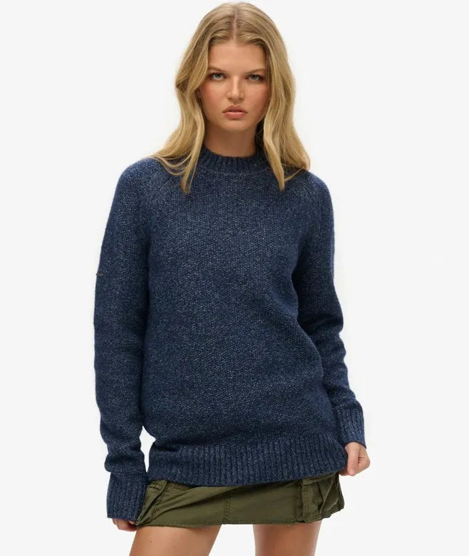 Oversized Chunky Raglan Jumper