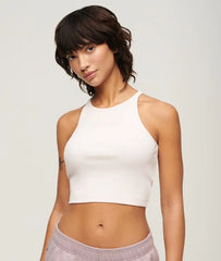 Embroidered Rib Racer Vest
