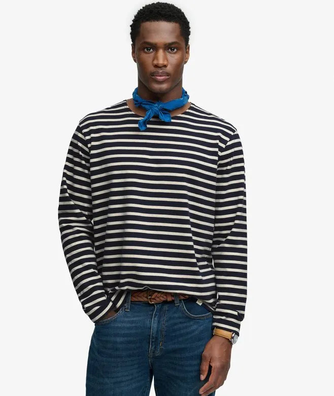 The Merchant Store - Stripe Long Sleeve Top