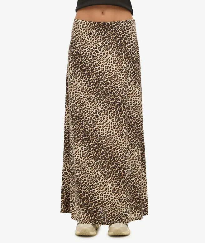 Column Maxi Skirt