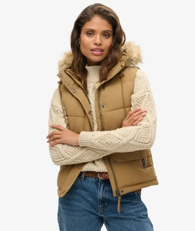 Everest Faux Fur Gilet
