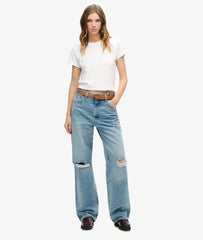 Organic Cotton Wide Leg Jeans
