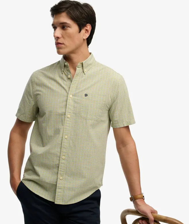Preppy Poplin Short Sleeve Shirt