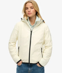Hooded Logo Windbreaker Jacket