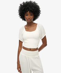 Smocked Woven Top