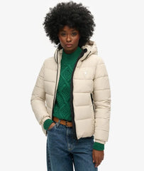 Hooded Spirit Sports Puffer Jacket