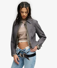 Bench Double Zip Collar Ripstop Jacket