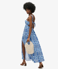Tie Back Maxi Dress