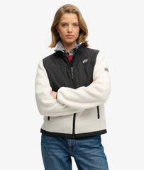 Polar Fleece Hybrid Trekker Jacket