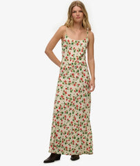 Bias Cut Maxi Slip Dress